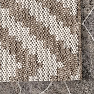 nuLOOM Marybelle Tribal Diamond Trellis Area Rug
