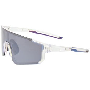 Men's Tek Gear® 57mm Polarized Semi-Rim Shield Sunglasses