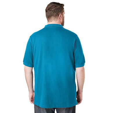 KingSize Men's Big & Tall Shrink-Less Classic Cotton Polo Shirt