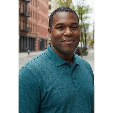 KingSize Men's Big & Tall Shrink-Less Classic Cotton Polo Shirt