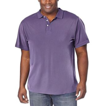 KingSize Men's Big & Tall Shrink-Less Classic Cotton Polo Shirt
