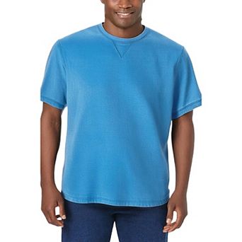 KingSize Men's Big & Tall Short-Sleeve Fleece Sweatshirt