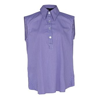 Italian Sleeve-Free Blouse