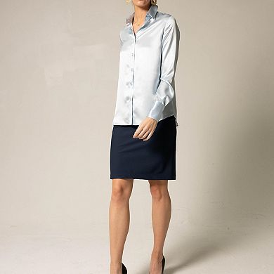 Luxe Comfort Stretchy Mini Skirt