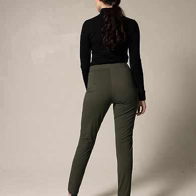 Olive Skinny Pants Women's Trousers
