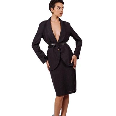 Wool Pencil Skirt