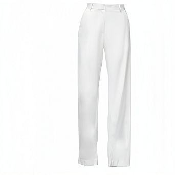 White Tailoring Slim Pants