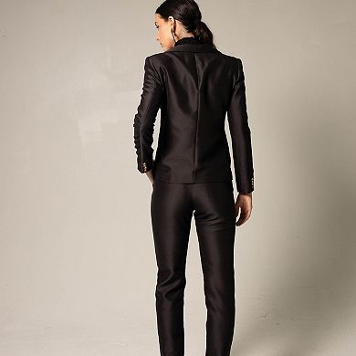 Women's Blazer/suit In Black