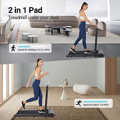 Gopowerbike GoFit Walking Pad Treadmill with Remote Control