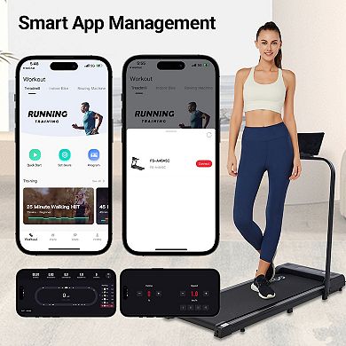 Gopowerbike GoFit Walking Pad Treadmill with Remote Control