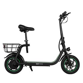 Gopowerbike GoFlow Electric Scooter with Seat