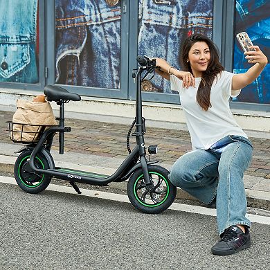 Gopowerbike GoFlow Electric Scooter with Seat