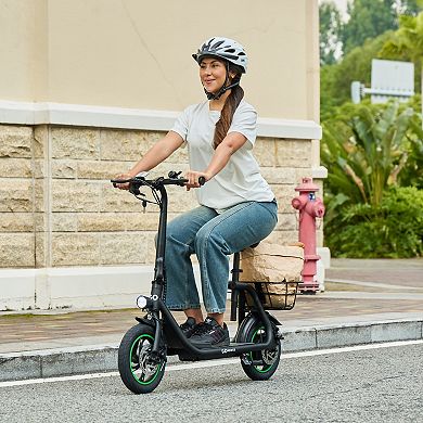 Gopowerbike GoFlow Electric Scooter with Seat