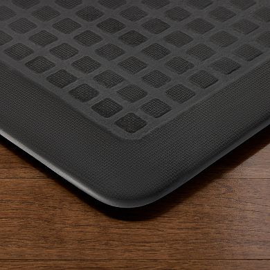 Martha Stewart Comfort Anti-Fatigue Strie Medallion Tile Standing Mat