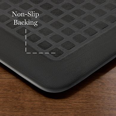 Martha Stewart Comfort Anti-Fatigue Strie Medallion Tile Standing Mat