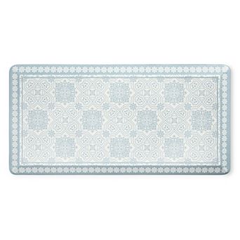 Martha Stewart Comfort Anti-Fatigue Strie Medallion Tile Standing Mat