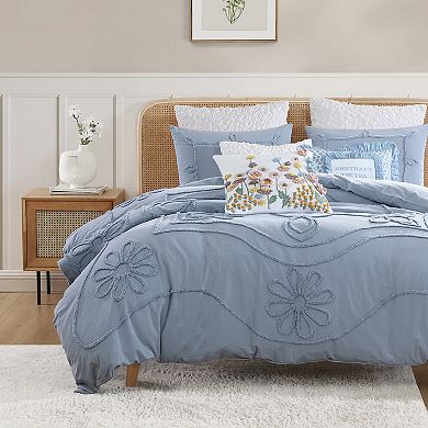 Peri 3D Petals Decorative Throw Pillow