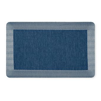 Martha Stewart Mira Modern Heathered Solid Anti-Fatigue Air-Infused Kitchen Mat