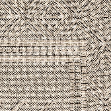 KHL Rugs Alma Amina Medallion Pattern Washable Area Rug