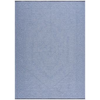 KHL Rugs Alma Amina Medallion Pattern Washable Area Rug