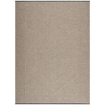 KHL Rugs Alma Amina Medallion Pattern Washable Area Rug