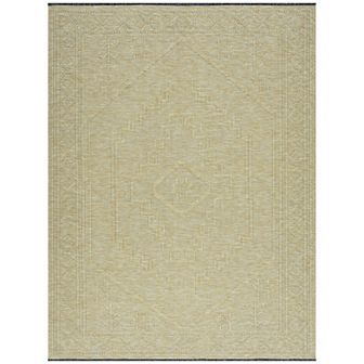 KHL Rugs Alma Amina Medallion Pattern Washable Area Rug