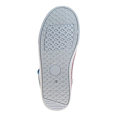 Sonic The Hedgehog Hook and Loop High Top Boys' Canvas Sneakers
