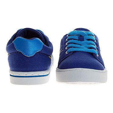 Sonic The Hedgehog Lace Up Low-Top Vintage Casual Boys' Canvas Sneakers