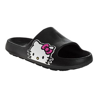Hello Kitty Girls' Slip-On Waterproof Slide Sandals