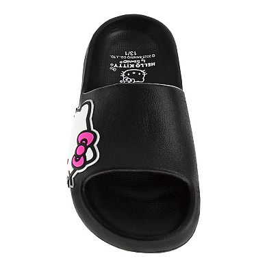 Hello Kitty Girls' Slip-On Waterproof Slide Sandals