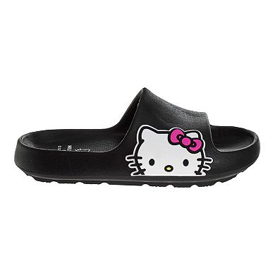 Hello Kitty Girls' Slip-On Waterproof Slide Sandals