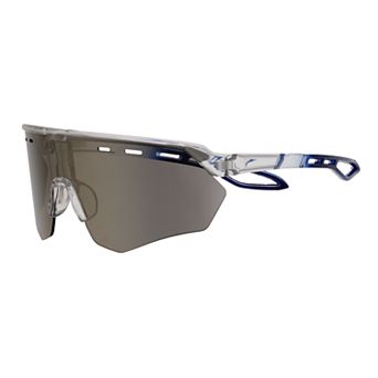 Men's Cali Blue Plastic Shield 147mm Sunglasses