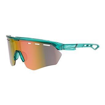 Men's Cali Blue Plastic Shield 147mm Sunglasses