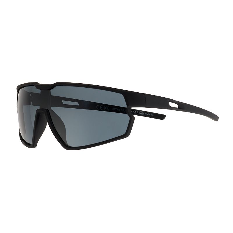 Men’s Cali Blue Plastic Shield Sunglasses (Black) Review — Style, Fit & Value
