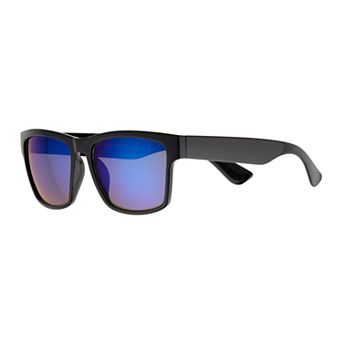 Men's Cali Blue Plastic Sunglasses