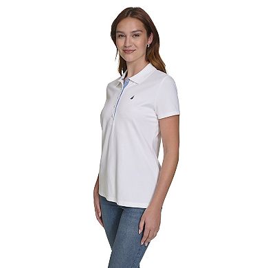 Women's Nautica Daisy Short Sleeve Polo