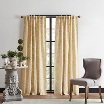 Martha Stewart 2 pc Vineyard Backtab Curtain Panel Set