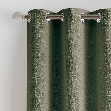 Martha Stewart 2-Piece Sutter Room Darkening Curtain Panel Set