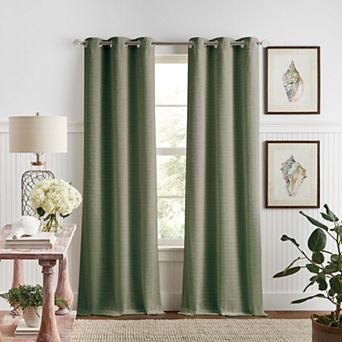 Martha Stewart 2 pc Sutter Room Darkening Curtain Panel Set