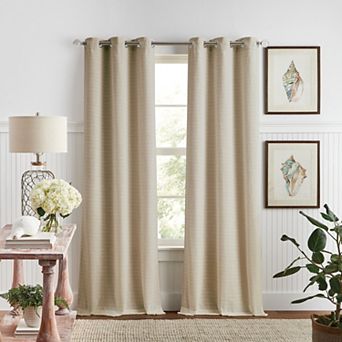 Martha Stewart 2 pc Sutter Room Darkening Curtain Panel Set