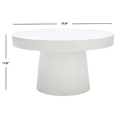 Safavieh Jaria Faux Concrete Coffee Table
