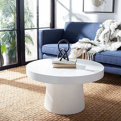 Safavieh Jaria Faux Concrete Coffee Table