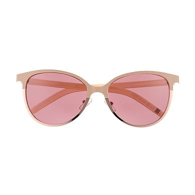 Women's Nine West Metal Cat Eye Sunglasses