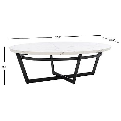 Safavieh Placido Oval Coffee Table