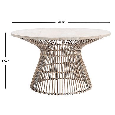 Safavieh Whent Round Coffee Table