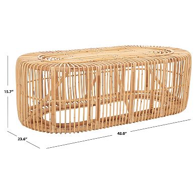 Safavieh Jabez Oval Coffee Table