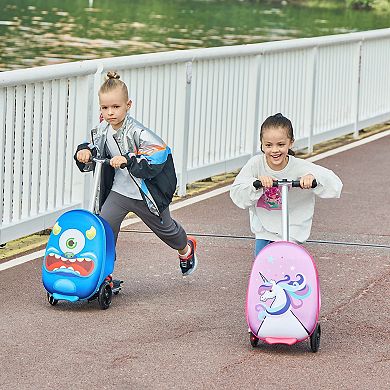 Gopowerbike GoVoyage Kids 2-in-1 Luggage Scooter