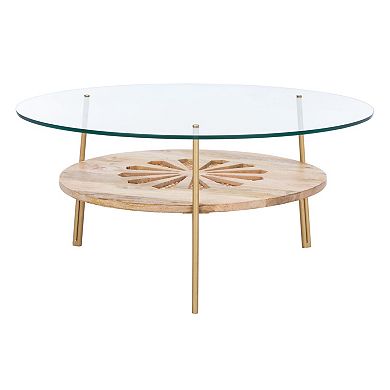 Safavieh Flora Round Coffee Table