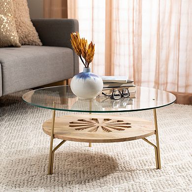 Safavieh Flora Round Coffee Table