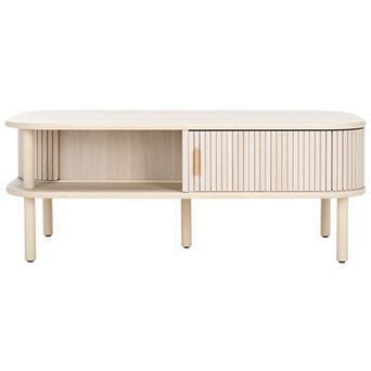 Safavieh Tealla 2 Tambour Door Coffee Table